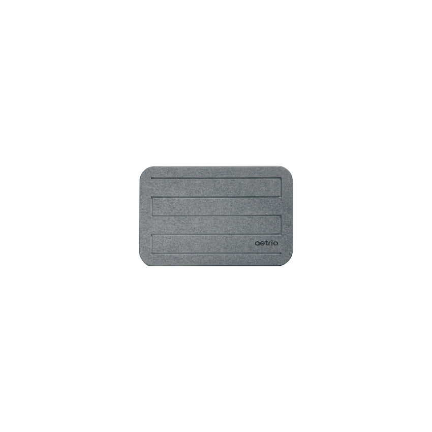 Diatomite Absorbent Multipurpose Tray | Dark Gray