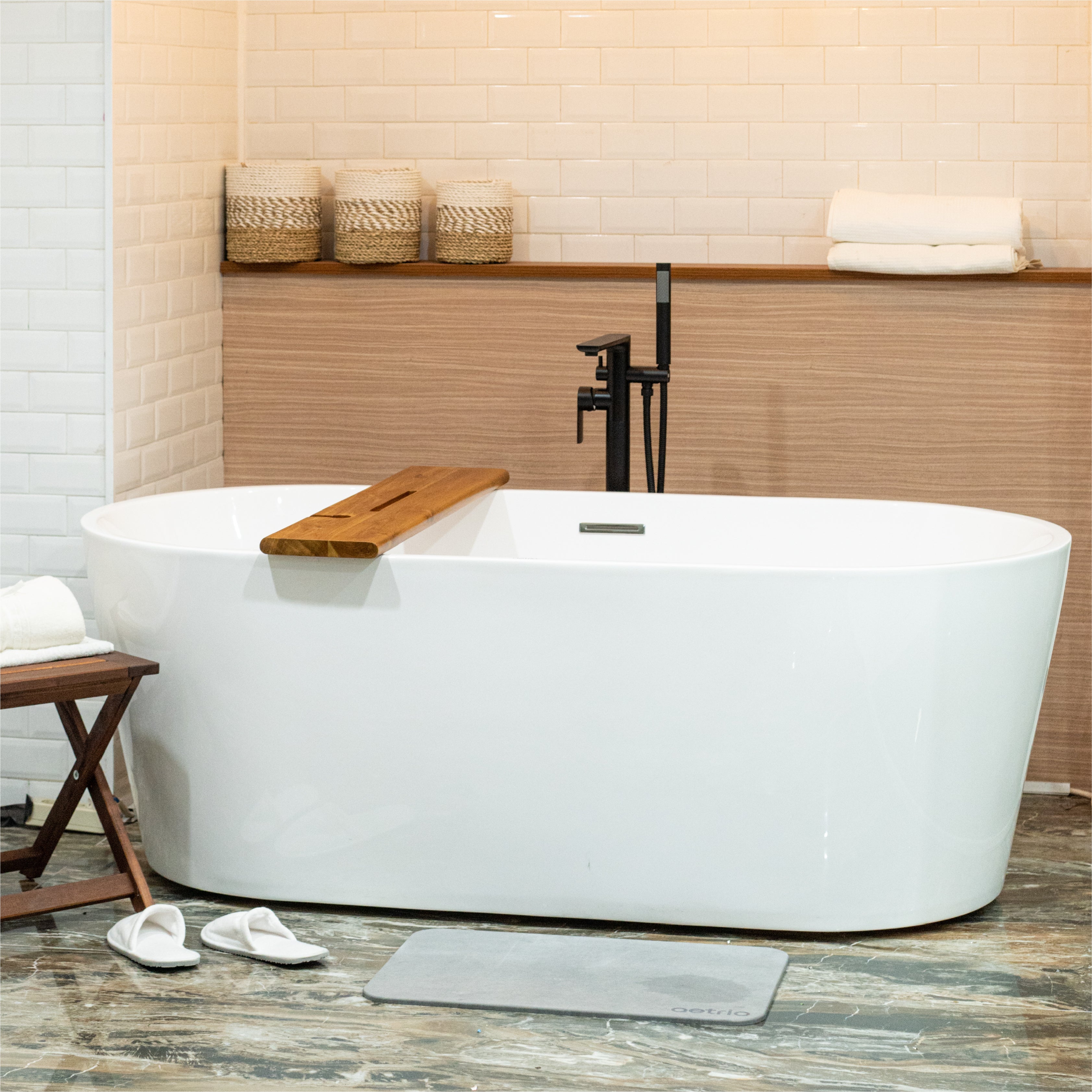 Bathtub Ovalio FC-355 | Free Standing Bathtub – Aetrio