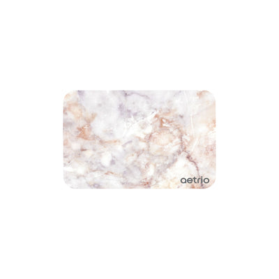 Diatomite Absorbent Mat Pink Marble | Bath Mat