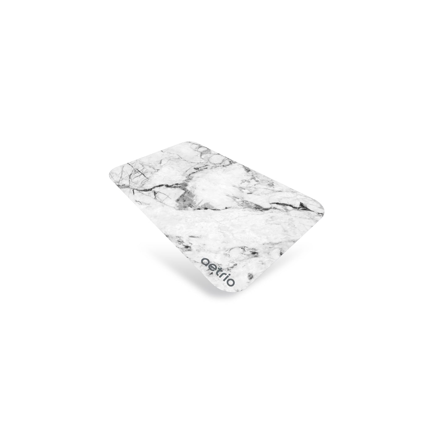 Diatomite Absorbent Mat White Marble | Bath Mat