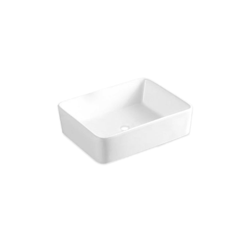 WB4801M | Vessel Basin Countertop Matt White