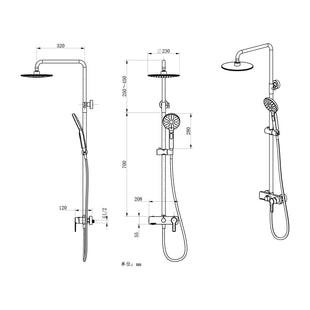 FN-29109BGR | Shower System